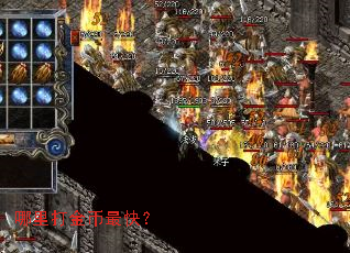 哪里打金币最快? 哪里打金币最快?