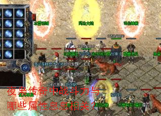 夜枭传奇中战斗力与哪些属性息息相关? 夜枭传奇中战斗力与哪些属性息息相关?