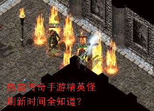 热血传奇手游精英怪刷新时间全知道? 热血传奇手游精英怪刷新时间全知道?