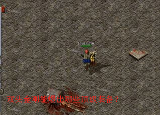 双头金刚能爆出哪些顶级装备? 双头金刚能爆出哪些顶级装备?