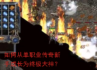 如何从单职业传奇新手成长为终极大神? 如何从单职业传奇新手成长为终极大神?