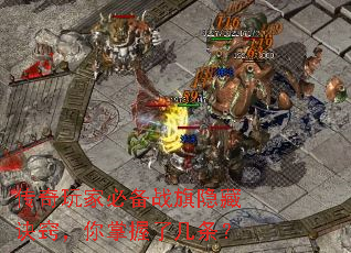 传奇玩家必备战旗隐藏诀窍,你掌握了几条? 传奇玩家必备战旗隐藏诀窍,你掌握了几条?