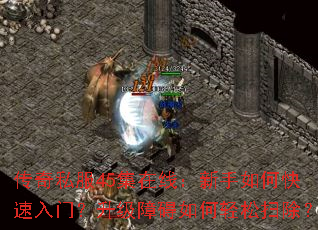 传奇私服45集在线:新手如何快速入门?升级障碍如何轻松扫除? 传奇私服45集在线:新手如何快速入门?升级障碍如何轻松扫除?
