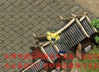 如何快速提升等级与装备?征战玛法大陆有哪些必备技巧?怎样建立最强行会称霸全服? 如何快速提升等级与装备?征战玛法大陆有哪些必备技巧?怎样建立最强行会称霸全服?