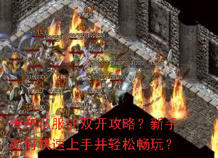 传奇私服SF双开攻略?新手如何快速上手并轻松畅玩? 传奇私服SF双开攻略?新手如何快速上手并轻松畅玩?
