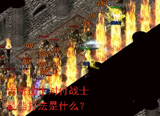 传奇道士对付战士最佳打法是什么? 传奇道士对付战士最佳打法是什么?