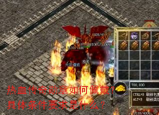 热血传奇勋章如何佩戴?具体条件要求是什么? 热血传奇勋章如何佩戴?具体条件要求是什么?