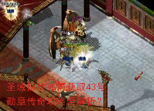 圣域探险如何获取43号勋章传奇攻略全解析? 圣域探险如何获取43号勋章传奇攻略全解析?