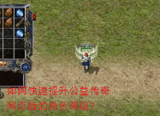 如何快速提升公益传奇网页版的角色等级? 如何快速提升公益传奇网页版的角色等级?