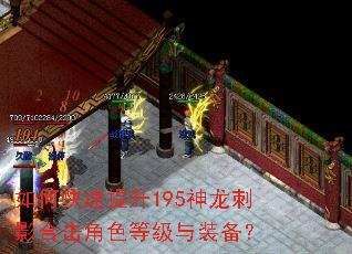 如何快速提升195神龙刺影合击角色等级与装备? 如何快速提升195神龙刺影合击角色等级与装备?