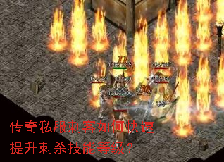 传奇私服刺客如何快速提升刺杀技能等级? 传奇私服刺客如何快速提升刺杀技能等级?