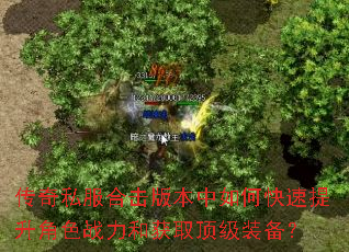 传奇私服合击版本中如何快速提升角色战力和获取顶级装备? 传奇私服合击版本中如何快速提升角色战力和获取顶级装备?