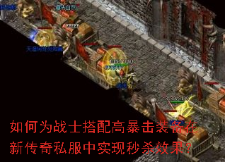 如何为战士搭配高暴击装备在新传奇私服中实现秒杀效果? 如何为战士搭配高暴击装备在新传奇私服中实现秒杀效果?