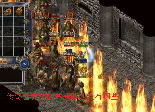 传奇世界技能书获取地点有哪些? 传奇世界技能书获取地点有哪些?