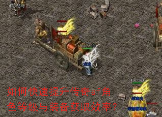 如何快速提升传奇sf角色等级与装备获取效率? 如何快速提升传奇sf角色等级与装备获取效率?