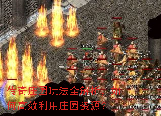 传奇庄园玩法全解析,如何高效利用庄园资源? 传奇庄园玩法全解析,如何高效利用庄园资源?