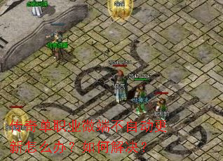 传奇单职业微端不自动更新怎么办?如何解决? 传奇单职业微端不自动更新怎么办?如何解决?