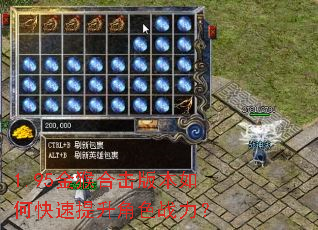1.95金猴合击版本如何快速提升角色战力? 1.95金猴合击版本如何快速提升角色战力?