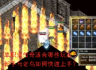 单职业传奇适合哪些玩家?新手与老鸟如何快速上手? 单职业传奇适合哪些玩家?新手与老鸟如何快速上手?