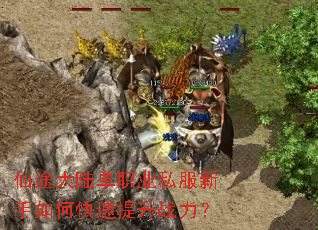 仙途大陆单职业私服新手如何快速提升战力? 仙途大陆单职业私服新手如何快速提升战力?