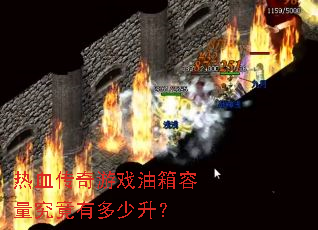 热血传奇游戏油箱容量究竟有多少升? 热血传奇游戏油箱容量究竟有多少升?