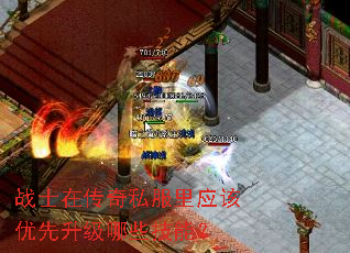 战士在传奇私服里应该优先升级哪些技能? 战士在传奇私服里应该优先升级哪些技能?