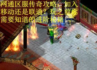 网通区服传奇攻略：加入移动还是联通？玩之前你需要知道的进阶秘籍