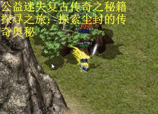 公益迷失复古传奇之秘籍探寻之旅：探索尘封的传奇奥秘