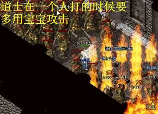 道士在一个人打的时候要多用宝宝攻击