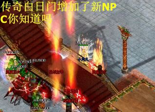 传奇白日门增加了新NPC你知道吗