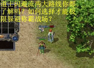 道士闪避流两大路线你都了解吗？如何选择才能极限躲避称霸战场？