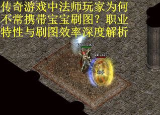 传奇游戏中法师玩家为何不常携带宝宝刷图？职业特性与刷图效率深度解析
