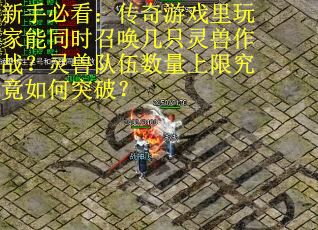 新手必看：传奇游戏里玩家能同时召唤几只灵兽作战？灵兽队伍数量上限究竟如何突破？