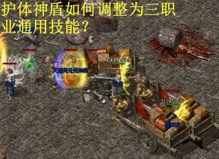 护体神盾如何调整为三职业通用技能？