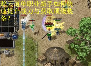 赊天道单职业新手如何快速提升战力与获取顶级装备？