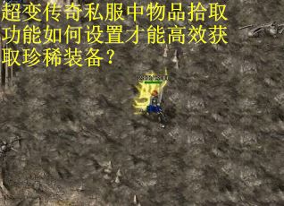 超变传奇私服中物品拾取功能如何设置才能高效获取珍稀装备？