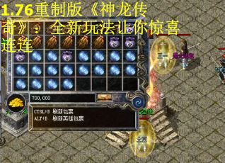1.76重制版《神龙传奇》:全新玩法让你惊喜连连